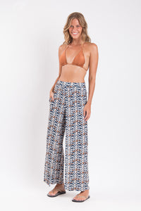 Image 04: Rio De Sol Pantalon De Plage Ikat Wide Pants