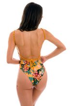 Load image into Gallery viewer, Model Back: Rio De Sol Une Pièce Lis Ella
