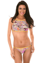 Load image into Gallery viewer, Model Front: Rio De Sol Ensemble Mundomix Cropped
