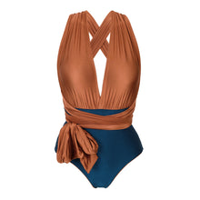 Load image into Gallery viewer, Product Front: Rio De Sol Une Pièce Nocciola Marina
