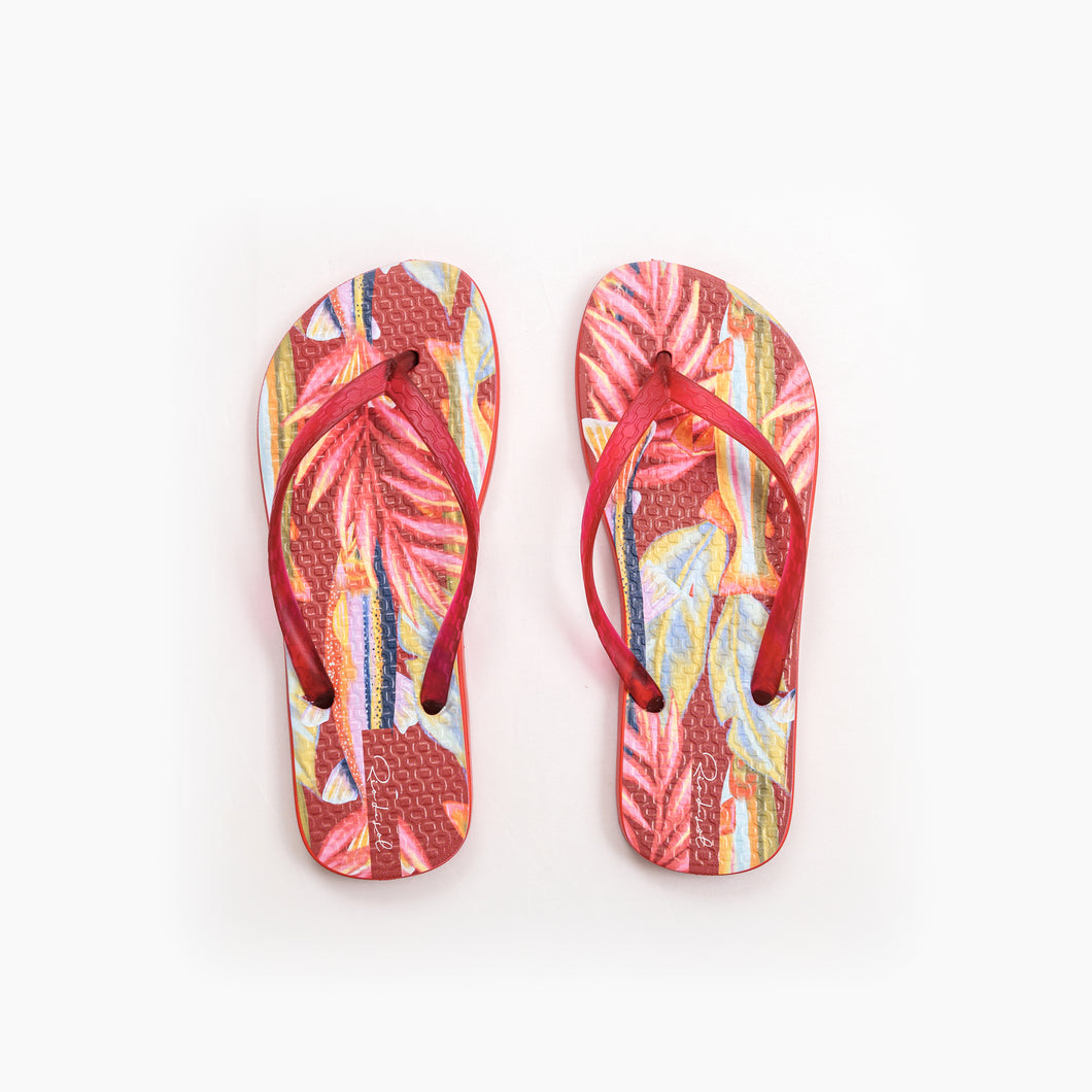 Product Front: Rio De Sol Tongs Sea-Bloom Slim