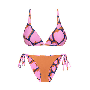 Product Back: Rio De Sol Ensemble Set Amore-Pink Tri-Fixo Ibiza-Comfy
