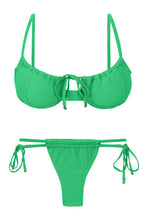 Load image into Gallery viewer, Product Front: Rio De Sol Ensemble Set Dots-Tambourine Balconet-Tie Pipa
