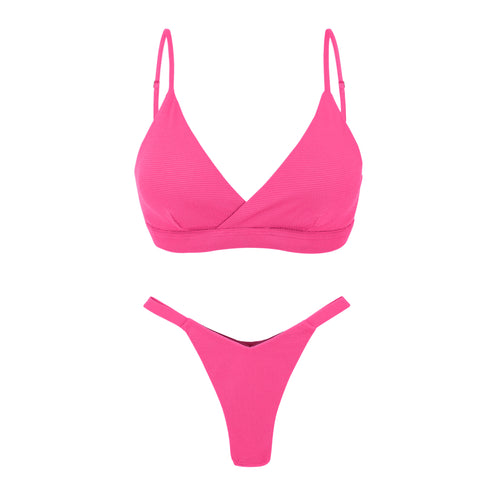 Product Front: Rio De Sol Ensemble Set Mtx-Ultrapink Paola Kiara