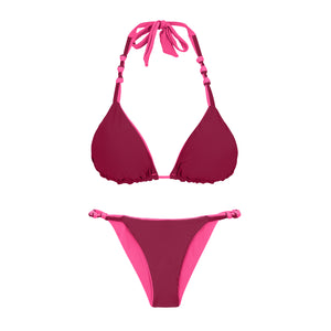 Product Back: Rio De Sol Ensemble Set Mtx-Ultrapink Tri-Rev Essential-Rev