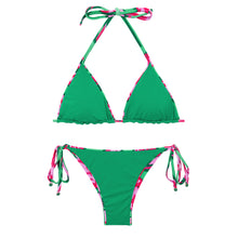 Load image into Gallery viewer, Product Back: Rio De Sol Ensemble Set Parrots Tri-Inv Ibiza
