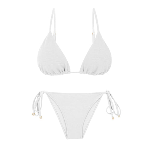 Product Front: Rio De Sol Ensemble Set Sand-White Lia Lacinho