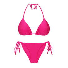 Load image into Gallery viewer, Product Front: Rio De Sol Ensemble Set Shimmer-Olinda Tri-Inv Cheeky-Tie

