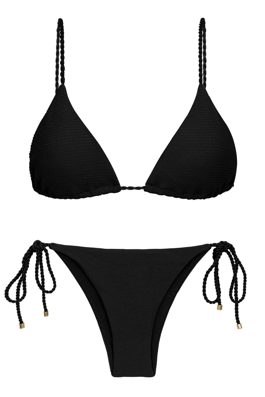 Product Front: Rio De Sol Ensemble Set St-Tpz-Black Tri-Inv Ibiza