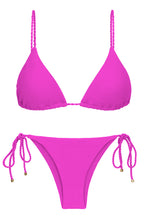 Load image into Gallery viewer, Product Front: Rio De Sol Ensemble Set St-Tpz-Pink Tri-Inv Ibiza
