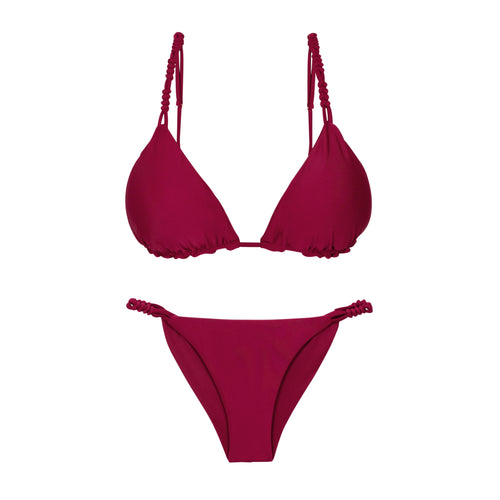 Product Front: Rio De Sol Ensemble Set Touch-Carmim Selena