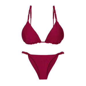 Product Front: Rio De Sol Ensemble Set Touch-Carmim Selena