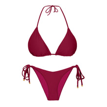 Load image into Gallery viewer, Product Front: Rio De Sol Ensemble Set Touch-Carmim Tri-Inv Amora
