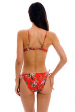 Load image into Gallery viewer, Model Back: Rio De Sol Ensemble Set Wildflowers Balconet-Pushup Ibiza-Comfy
