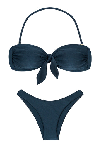 Product Front: Rio De Sol Ensemble Shark Bandeau