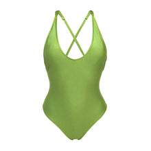 Load image into Gallery viewer, Product Front: Rio De Sol Une Pièce Shimmer-Botanica Sunny
