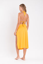 Load image into Gallery viewer, Model Back: Rio De Sol Jupe De Page Solar Long-Skirt-Knot
