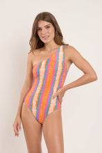 Load image into Gallery viewer, Image 05: Rio De Sol Une Pièce Stripes Sienna
