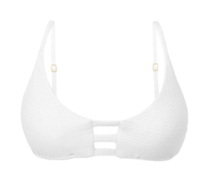 Product Front: Rio De Sol Haut Top Bora-White Bra-Trio