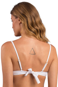 Image 07: Rio De Sol Haut Top Bora-White Bra-Trio