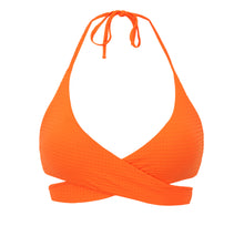 Load image into Gallery viewer, Product Front: Rio De Sol Haut Top Dots-Orange Kate
