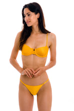 Load image into Gallery viewer, Model Front: Rio De Sol Haut Top Eden-Pequi Balconet
