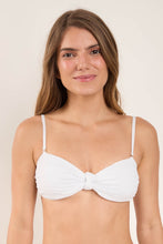Load image into Gallery viewer, Gallery: Rio De Sol Haut Top Memphis-White Bandeau-Joy

