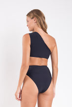 Load image into Gallery viewer, Model Back: Rio De Sol Haut Top Nero Zadar
