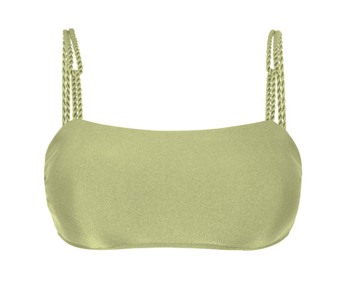 Product Front: Rio De Sol Haut Top Oliva Bandeau-Reto