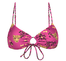 Load image into Gallery viewer, Product Front: Rio De Sol Haut Top Roar-Pink Mila
