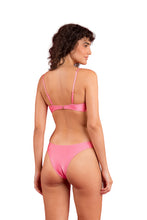 Load image into Gallery viewer, Model Back: Rio De Sol Haut Top Shimmer-Confetti Bandeau-Joy
