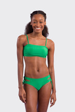 Load image into Gallery viewer, Model Front: Rio De Sol Haut Top Tambourine Bandeau-Reto
