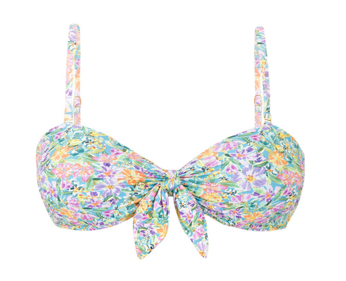 Product Front: Rio De Sol Haut Top Tiny-Garden Bandeau-Knot