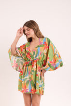 Load image into Gallery viewer, Image 06: Rio De Sol Robe De Plage Tropical Kaftan Bel
