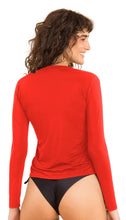 Load image into Gallery viewer, Red Rash Guard
