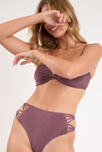 Load image into Gallery viewer, Set Malibu-Ebano Bandeau-Iris Highwaist-Spin-Iris
