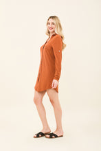 Load image into Gallery viewer, Shirtdress Copenhagen Caramelo UPF50+
