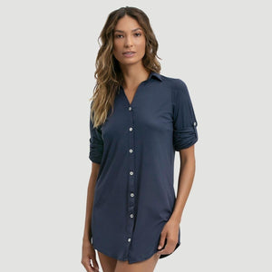 Shirtdress Copenhagen Marinho UPF50+
