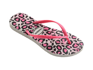 Slim Animals White/Pink