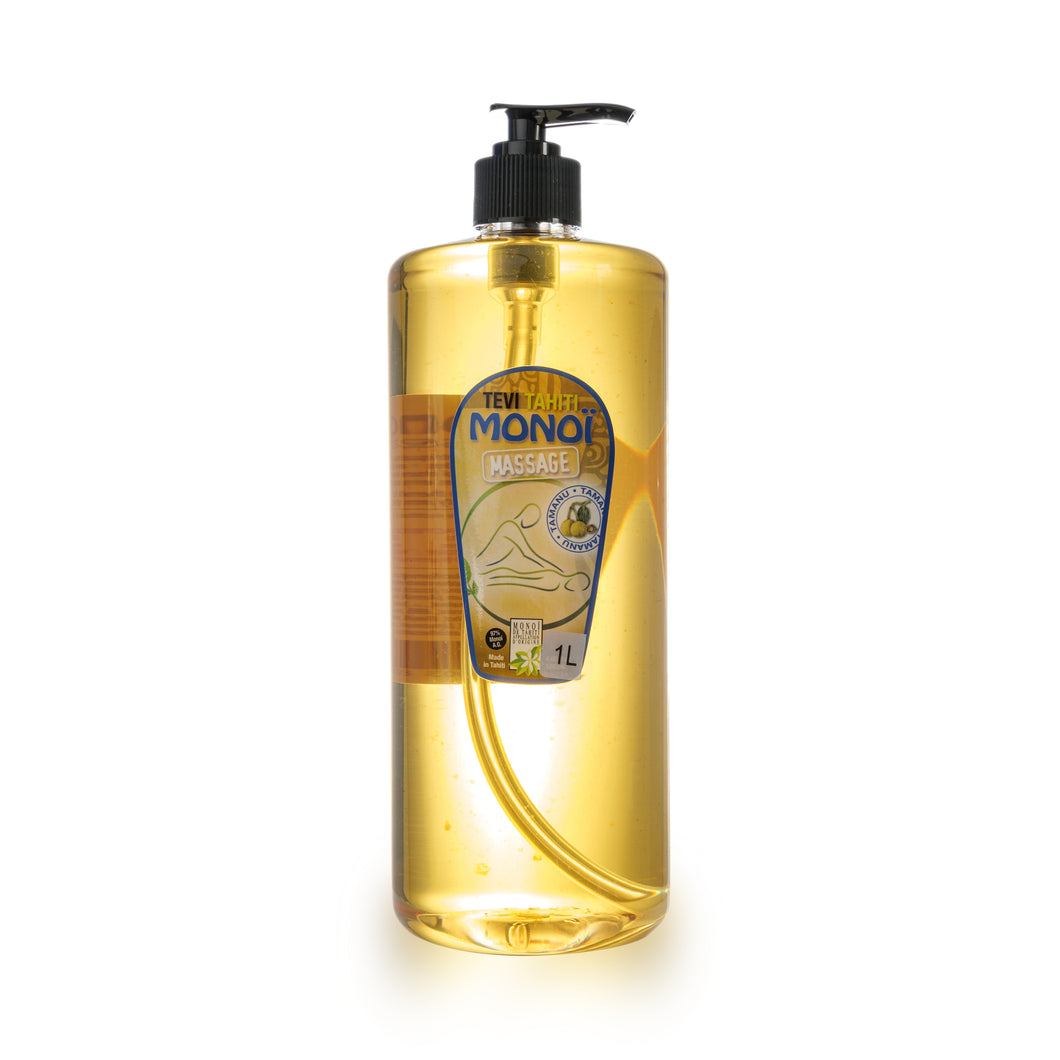Product Front: Tevi Solaire Tevi Monoi Massage 1L