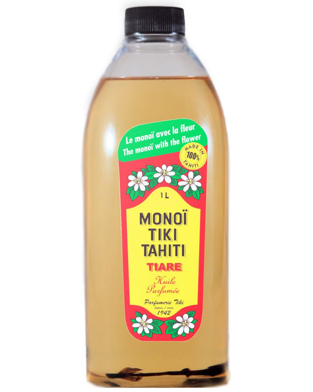 Product Front: Tiki Solaire Monoi Tiki Tiare 1L