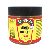 Load image into Gallery viewer, Product Front: Tiki Solaire Monoi Tiki Tiare Pot 120Ml
