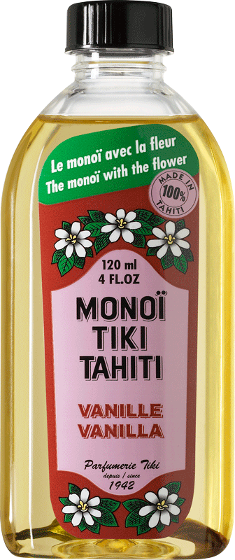 Product Front: Tiki Solaire Tiki Monoi Vanilla 120 Ml