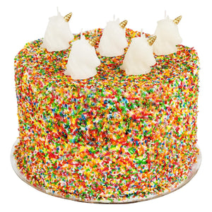 Unicorn Cake Candle