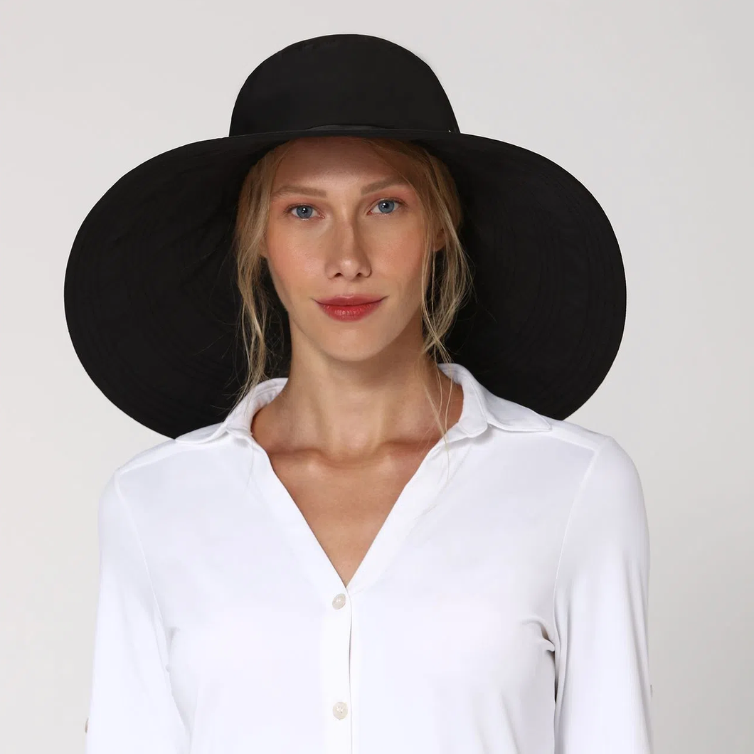 Model Front: Uv Line Chapeau Souple/Capeline Beverly Hills Preto