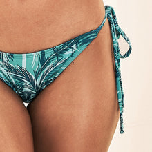 Load image into Gallery viewer, Image 05: Uv Line Bas Bottom Coqueiros-Turquesa Lacinho Upf50+
