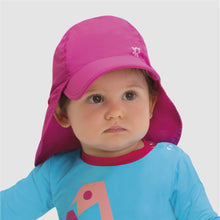 Load image into Gallery viewer, Model Front: Uv Line Chapeau Legionnaire Cap Leg Basic Kids Imp Inf Rosa Shock

