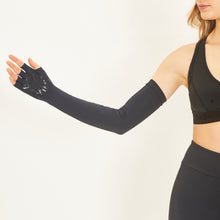 Load image into Gallery viewer, Image 05: Uv Line Gants Extra Long Glove Preto Upf50+
