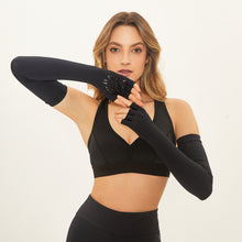 Load image into Gallery viewer, Image 07: Uv Line Gants Extra Long Glove Preto Upf50+
