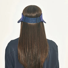 Load image into Gallery viewer, Model Back: Uv Line Visière Grecia Navy Fit Upf50+
